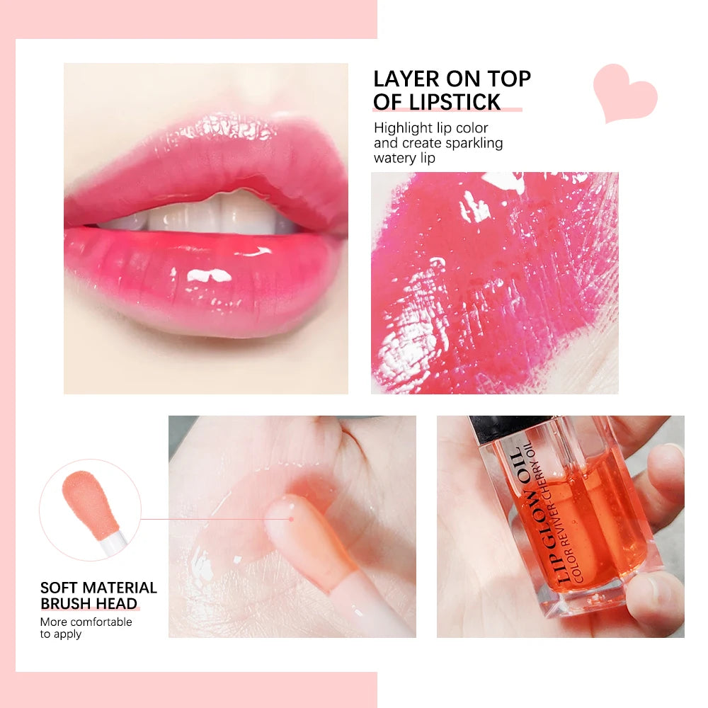 Moisturizing Lip Balm Original Lip Oil Gloss Care of the Lips Benetitnt for Lips Plumping Exfoliating Pink Plumping Gloss Oil Peaceful Pleasures Health and Wellness