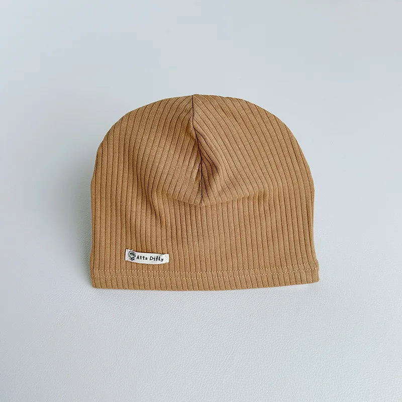 Kids Beanie Hat | Soft Cotton Spring Autumn Boys Girls Ages 1–8