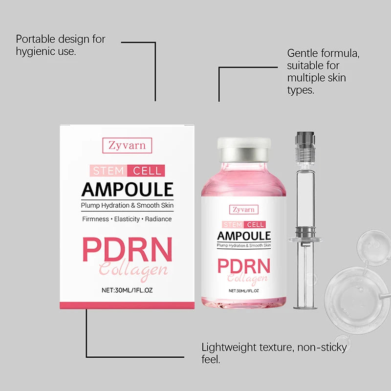 Salmon Dna Moisturizing Ampoule Essence, Pdrn Daily Skincare Nourish And Radiant Skin Soothe Facial Essence For All Skin Types Peaceful Pleasures Health and Wellness