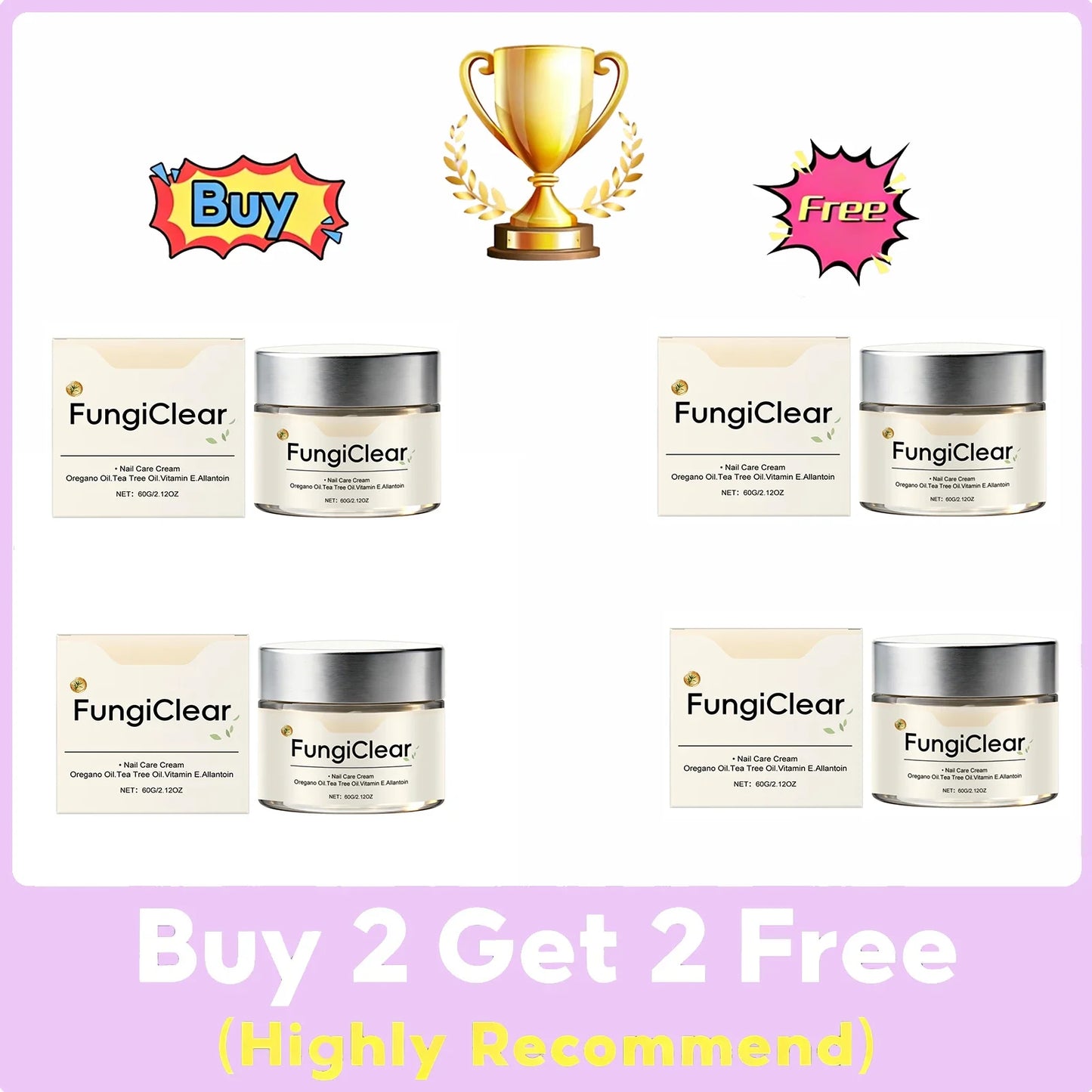 Nail Care Cream – Moisturizing Cuticle & Nail Treatment 60g