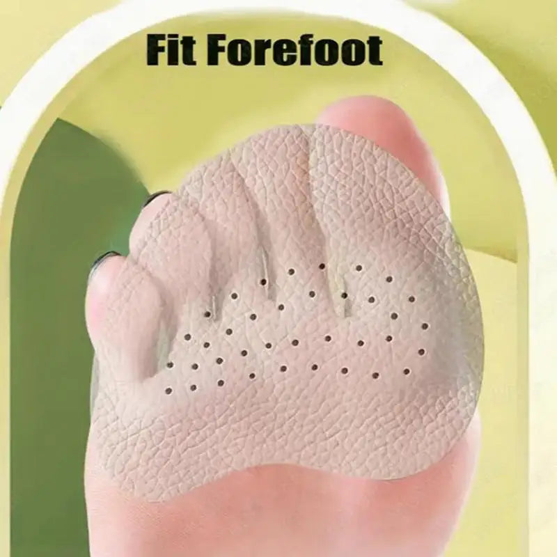 2Pairs Women‘s High Heel Toe Cushions - Anti-Slip Forefoot Pads for Pain Relief & Foot Care, Shoe Inserts Peaceful Pleasures Health and Wellness