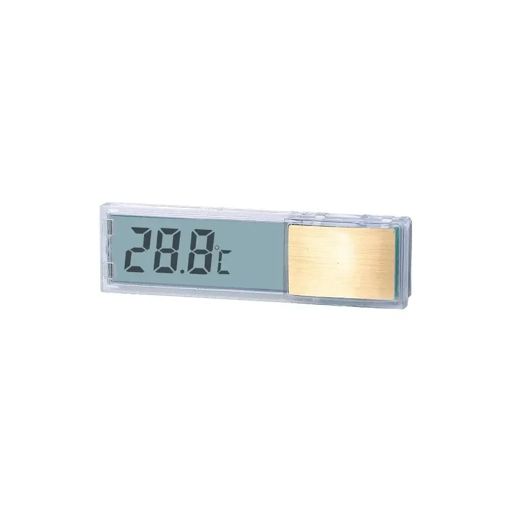 1pc Aquarium Thermometer 3D Digital LED Electronic Fish Tank Temperature Fish Turtle Temp Meter Aquarium Decoration Peaceful Pleasures Health and Wellness 1PCS