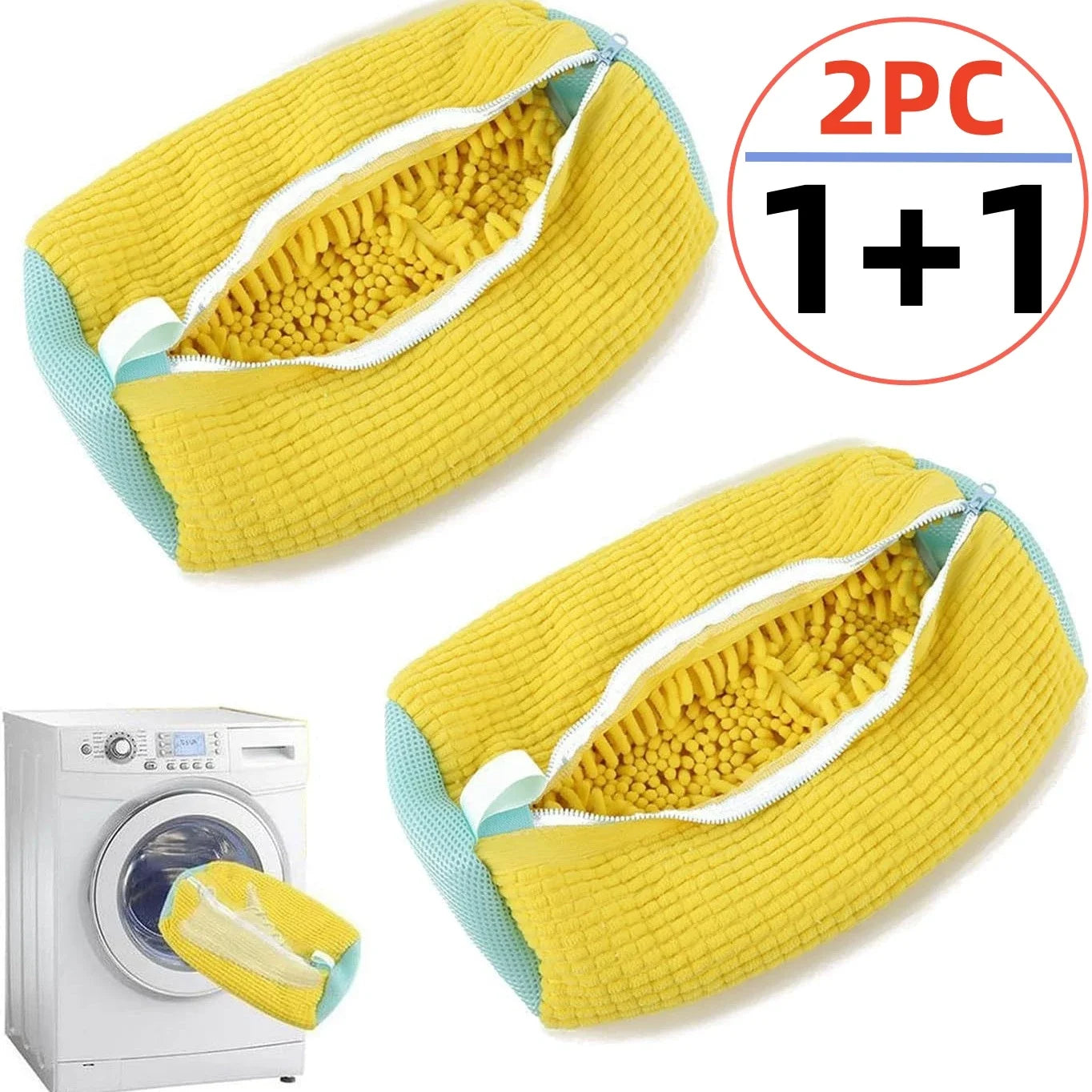 Cotton Shoe Laundry Wash Bag | Anti-Deformation Machine Wash