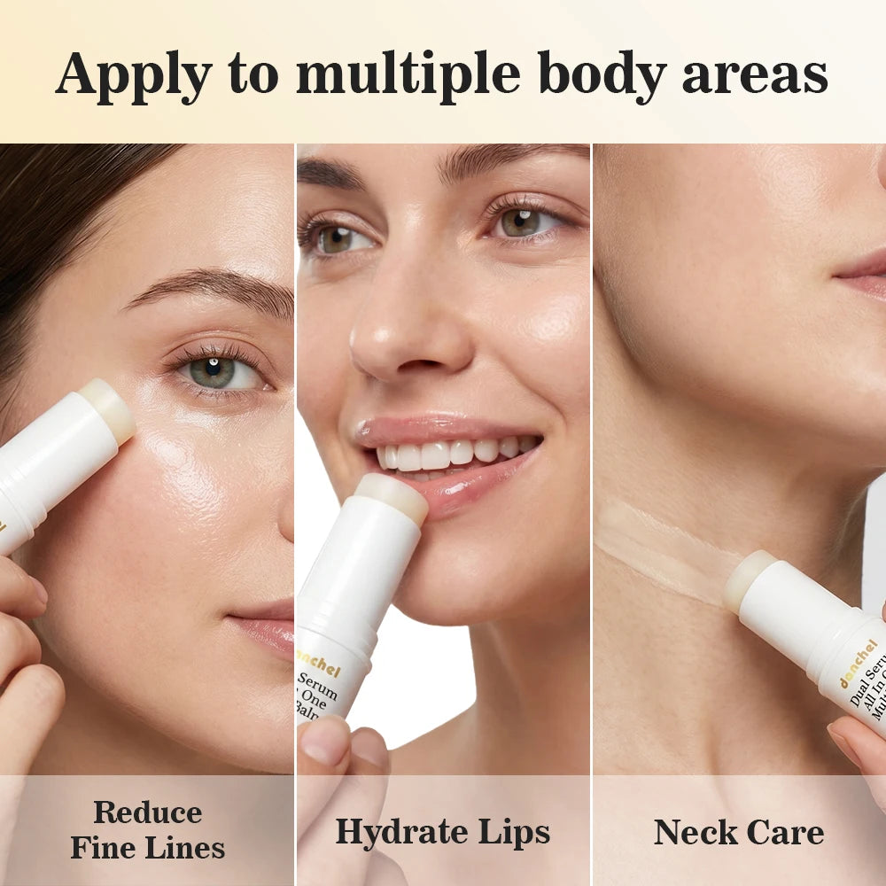 Vitamin C& Collagen Balm Multi Balm Moisturizing Stick Hydrating Skin Care Face Eyes Lip Neck Wrinkle Dry Spots Peaceful Pleasures Health and Wellness