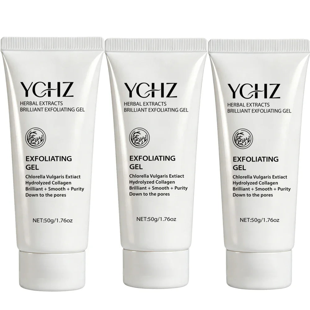 YCHZ Herbal Exfoliating Gel 80g – Brightening Daily Cleanser