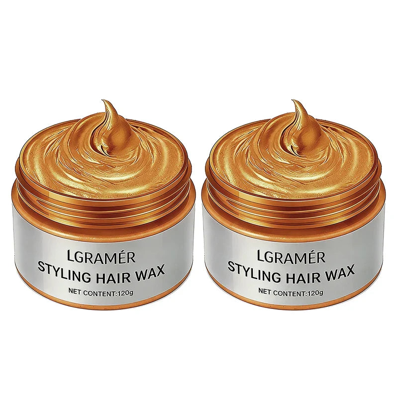 Temporary Hair Color Wax – 9 Shades | Silver Gray, Wine Red & More