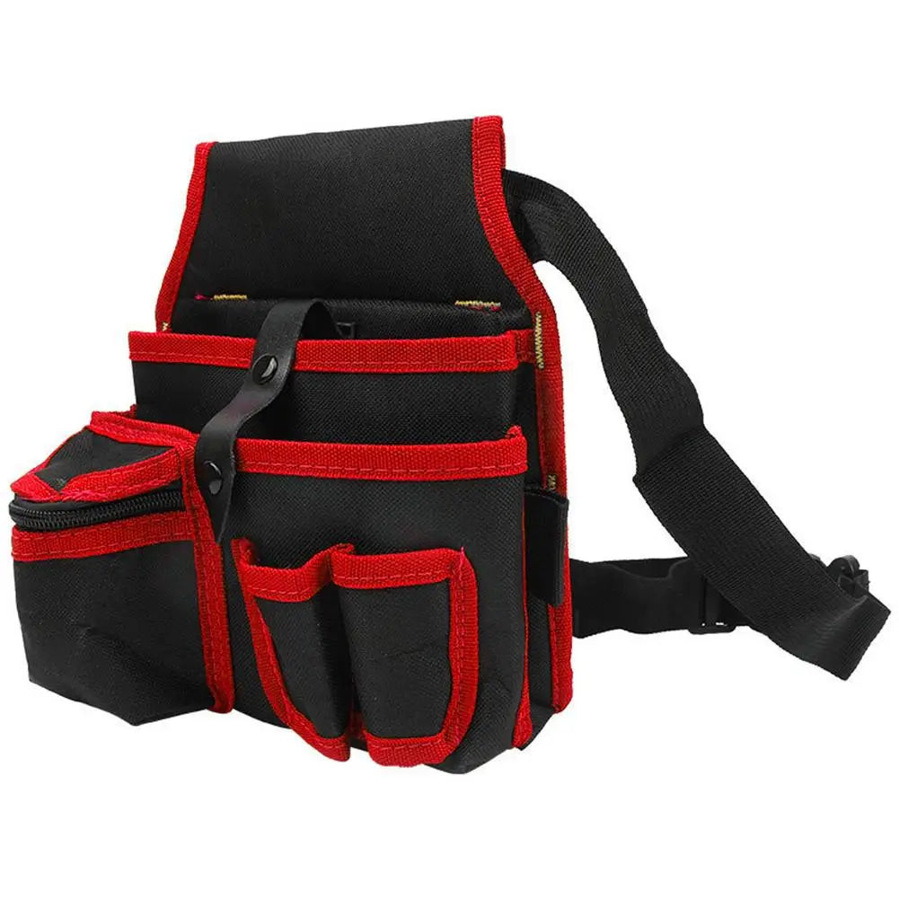 Electrician Tool Belt Pouch | Nylon Waist Bag Organizer