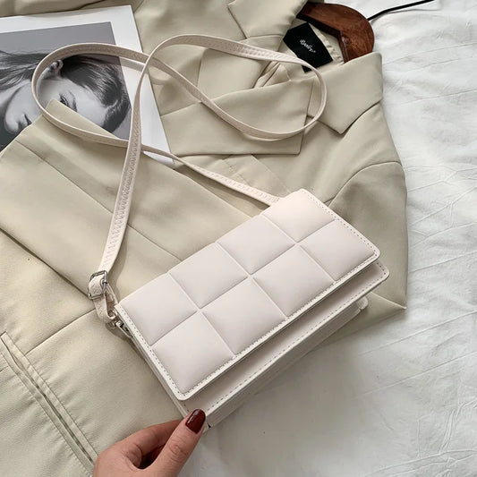 Women's Square Crossbody Bag – PU Leather Shoulder Messenger Crossbody Shoulder Bag Peaceful Pleasures Health and Wellness