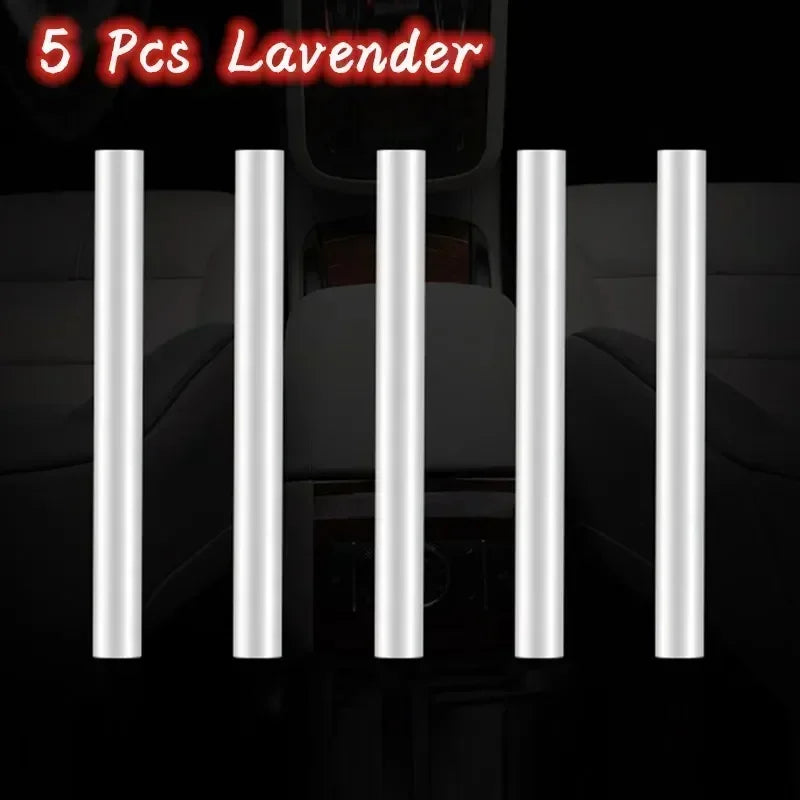 Car Air Freshener Smell In The Car Styling Air Vent Perfume Parfum Flavoring for Auto Interior Accessorie Air Freshener Custom Peaceful Pleasures Health and Wellness 5pcs Lavender