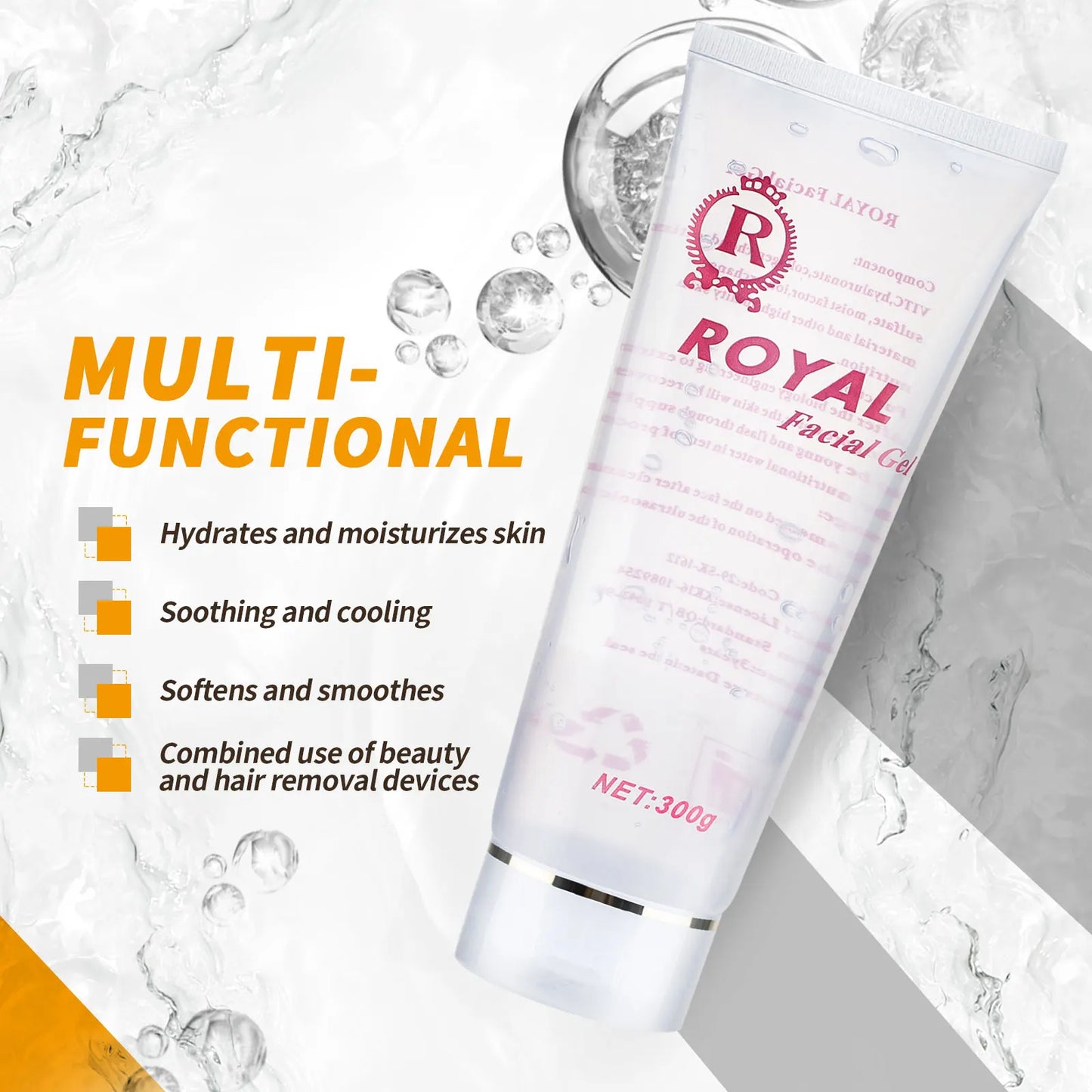 KWD Ultrasonic RF Conductive Gel 300g – IPL & Skin Tightening