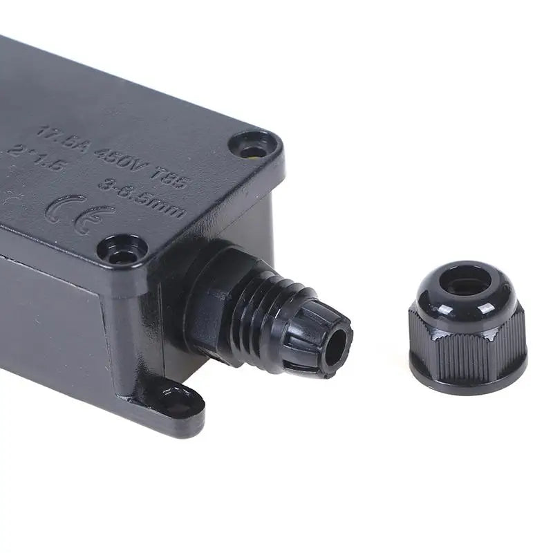 1/2sets 450V 2Way IP66 Outdoor Waterproof Cable Connector Junction Box With Terminal Peaceful Pleasures Health and Wellness