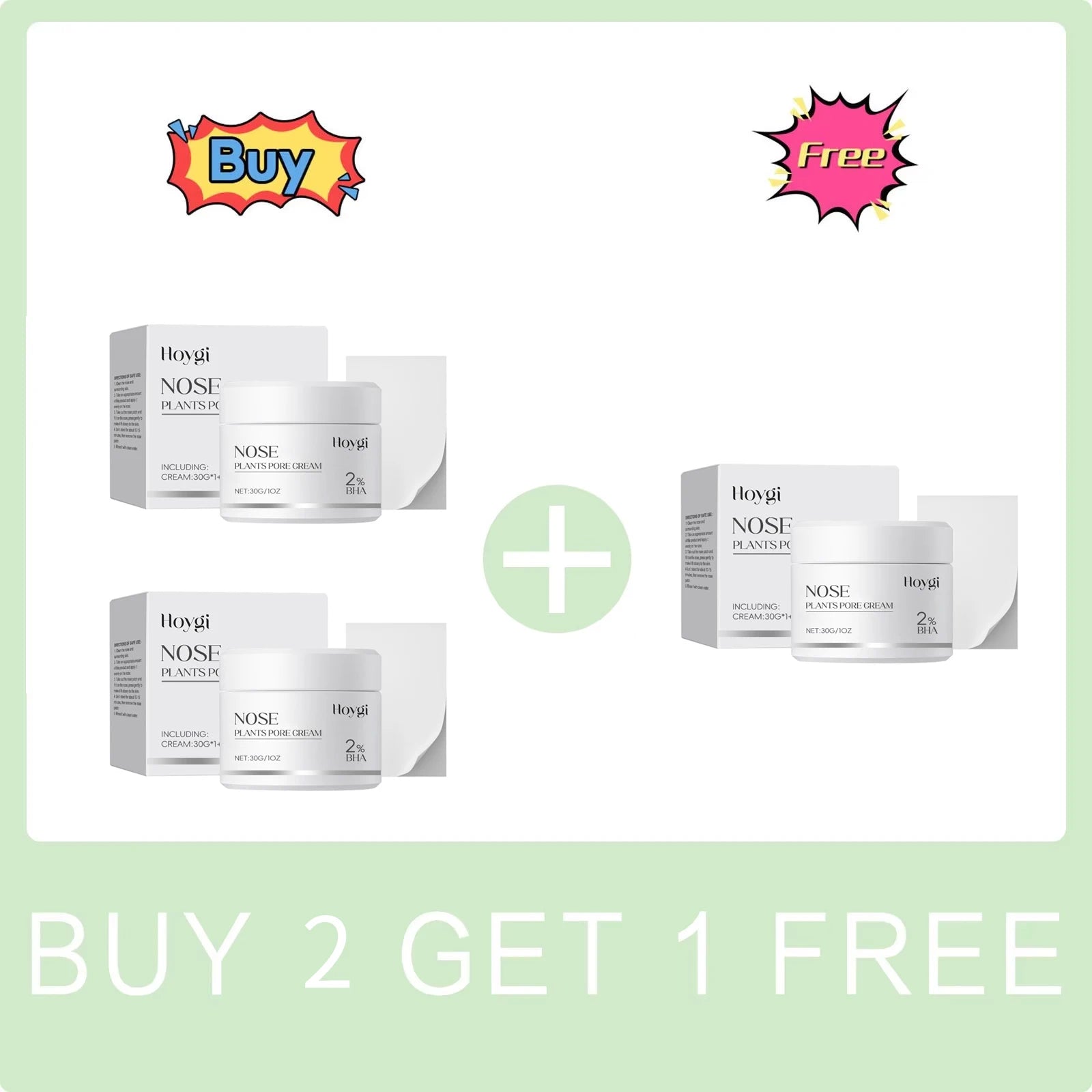 Blackhead Remover Nose Mask Set Deep Cleaning Nose Blackhead Remove Cuticles Brightening Skin 2% Bha Nose Plants Pore Strips Kit Peaceful Pleasures Health and Wellness Buy 2 Get 1 Free