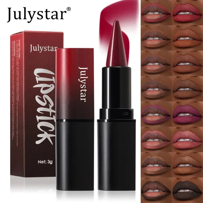 2-in-1 Matte Lip Liner & Lipstick | Long-Lasting Velvet Finish