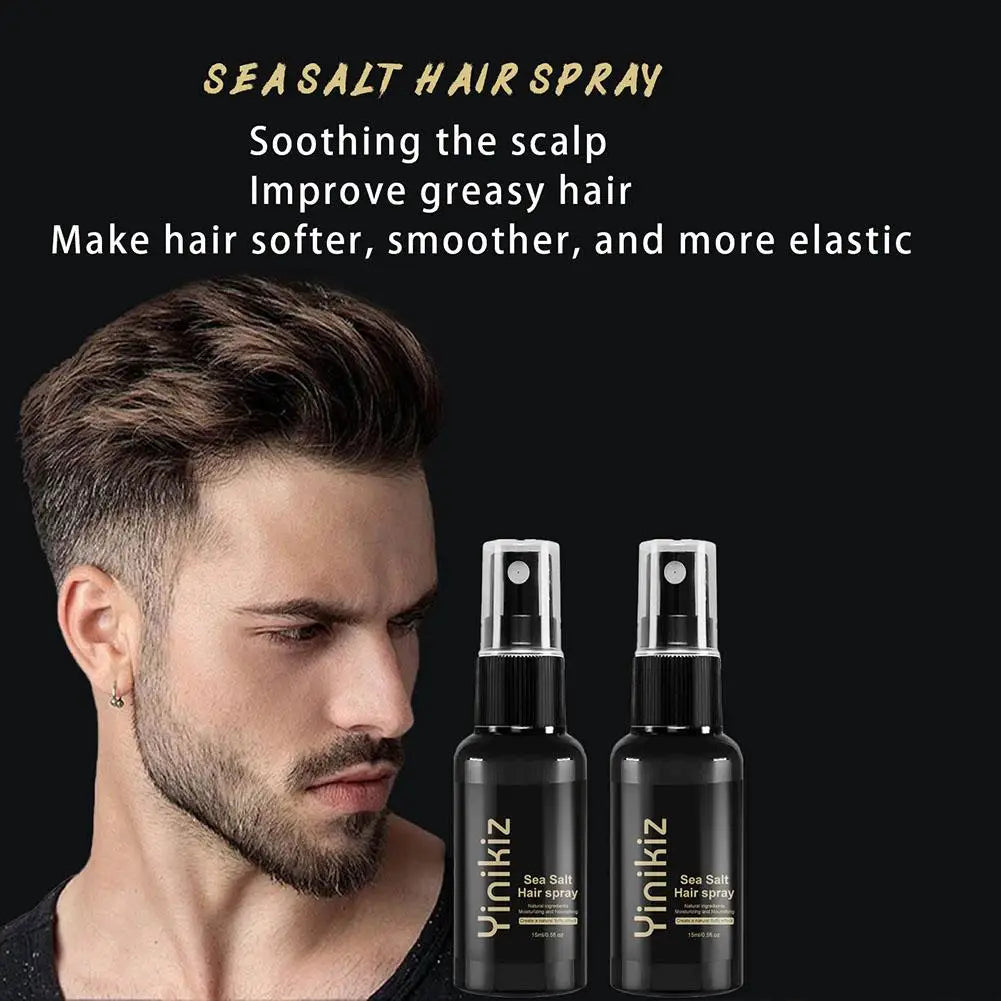 Natural Sea Salt Hair Spray for Men & Women Adds Instant Volume, Texture & Thickness, Light Hold Texturizing Spray (1/2/3/5pcs) Peaceful Pleasures Health and Wellness