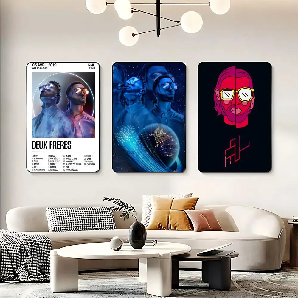 2Pac HD Self-Adhesive Waterproof Wall Art Poster | Hip-Hop Wall Art Poster Peaceful Pleasures Health and Wellness