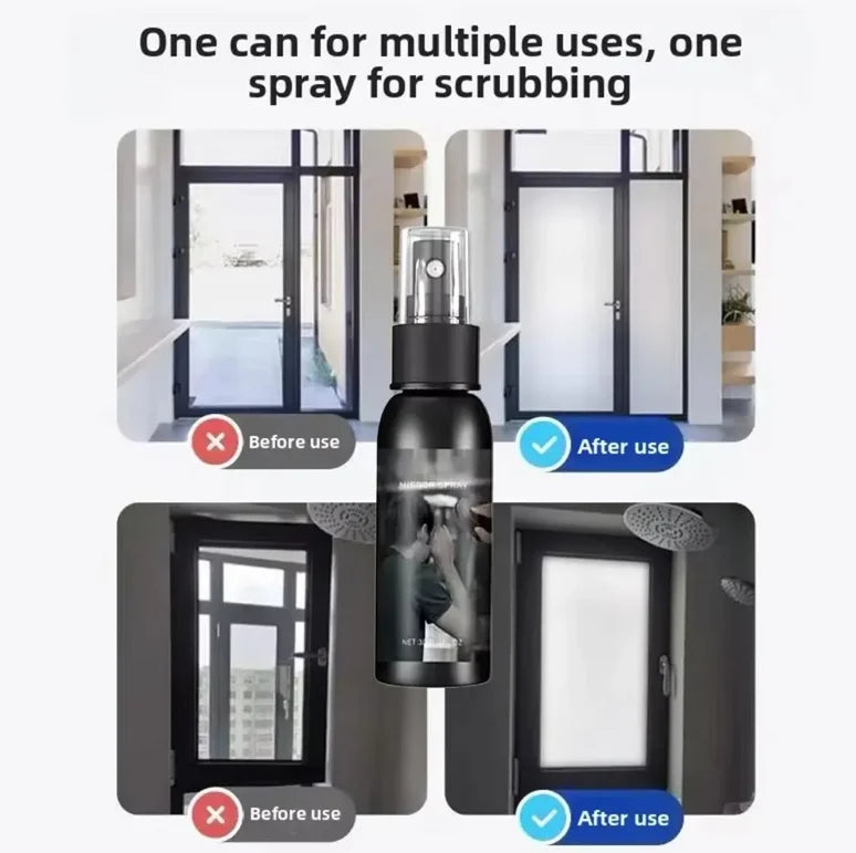Car Windshield Spray One-way Visibility Privacy Protection Decontamination Removal Agent Remove Car Windows Side Glasses Spray Peaceful Pleasures Health and Wellness