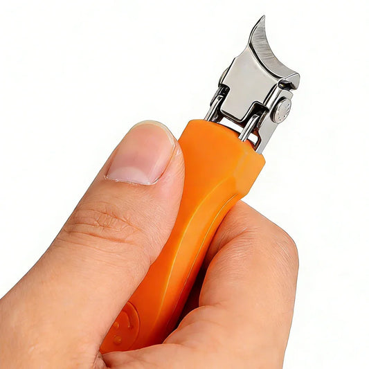 Stainless Steel Toenail Clipper – 45° Blade & Anti-Splash Toenail Clipper Oasis Select
