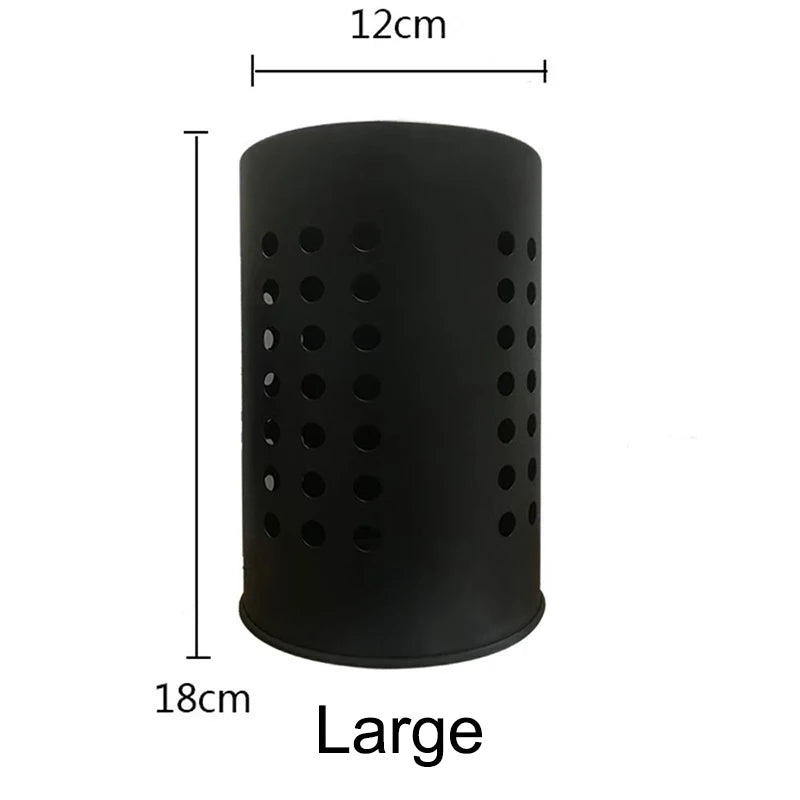 Stainless Steel Chopstick Holder & Utensil Caddy with Drain Holes
