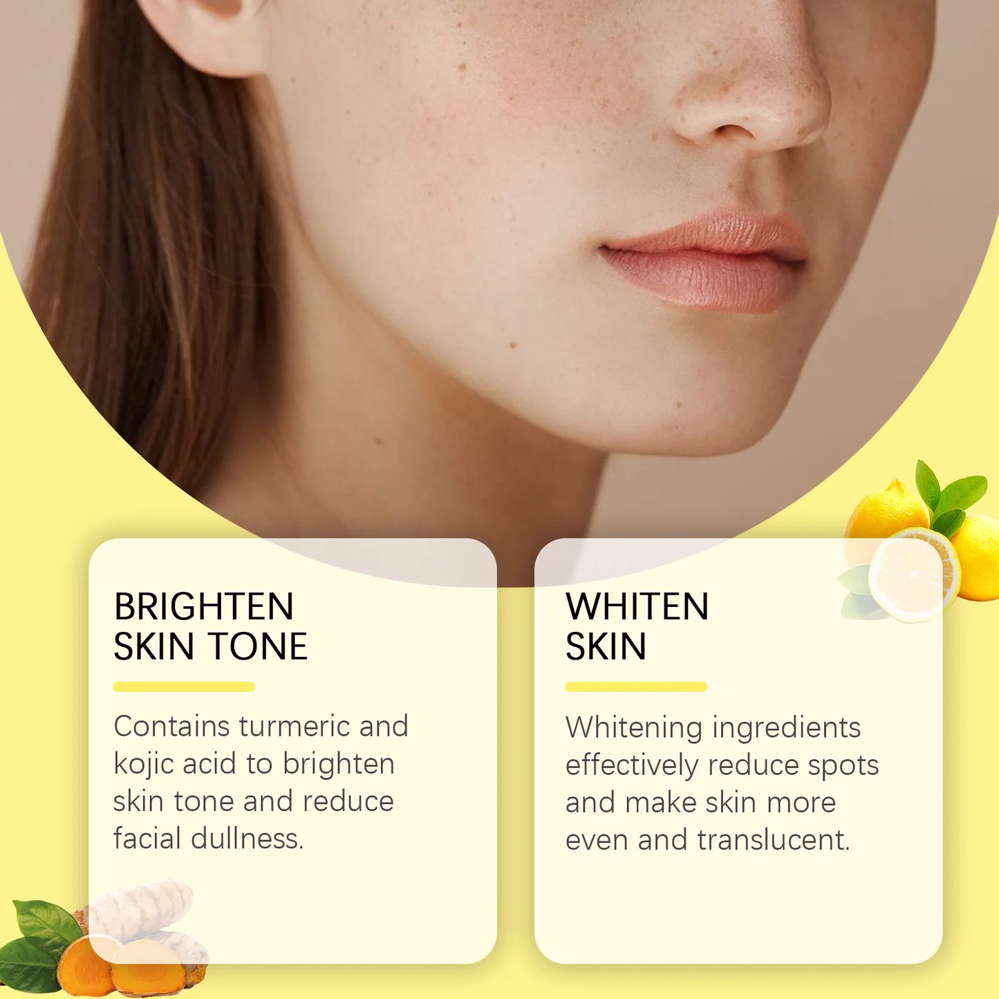 Turmeric Kojic Acid Exfoliating Facial Pads – 55 Pcs Glow