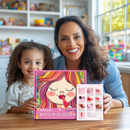 Lakerain DIY Lip Gloss Making Kit – Kids Gift Set DIY Lip Gloss Kit Oasis Select