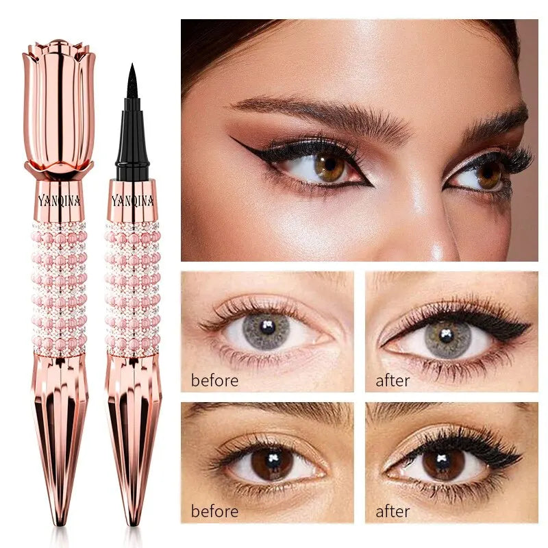 YANQINA Precision Liquid Eyeliner – Waterproof, Long-Lasting Black