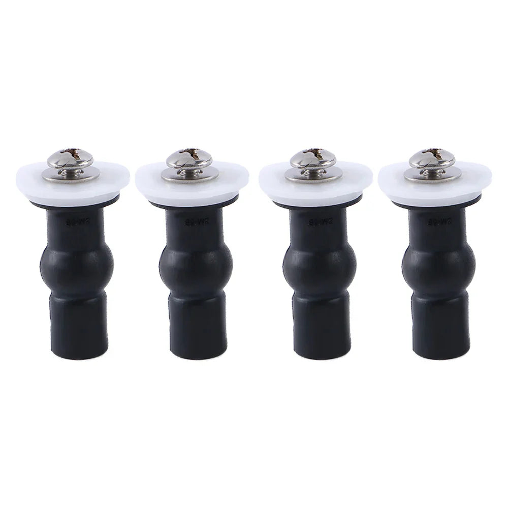 Toilet Seat Bolt & Nut Replacement Kit | Rubber, Brass & Steel