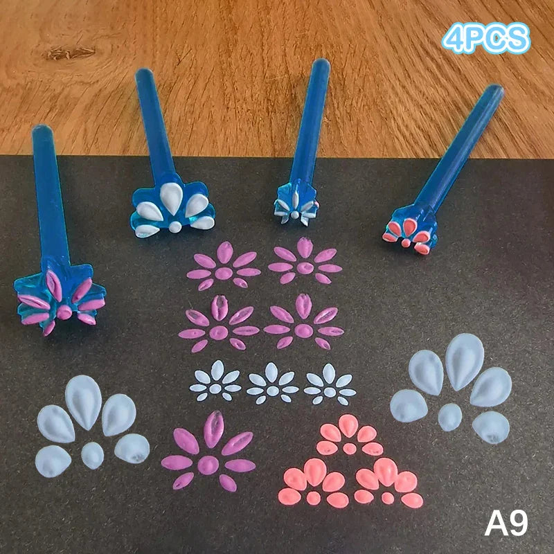 Mandala Dotting Tools Set – Floral Embossing & Rock Art Pens