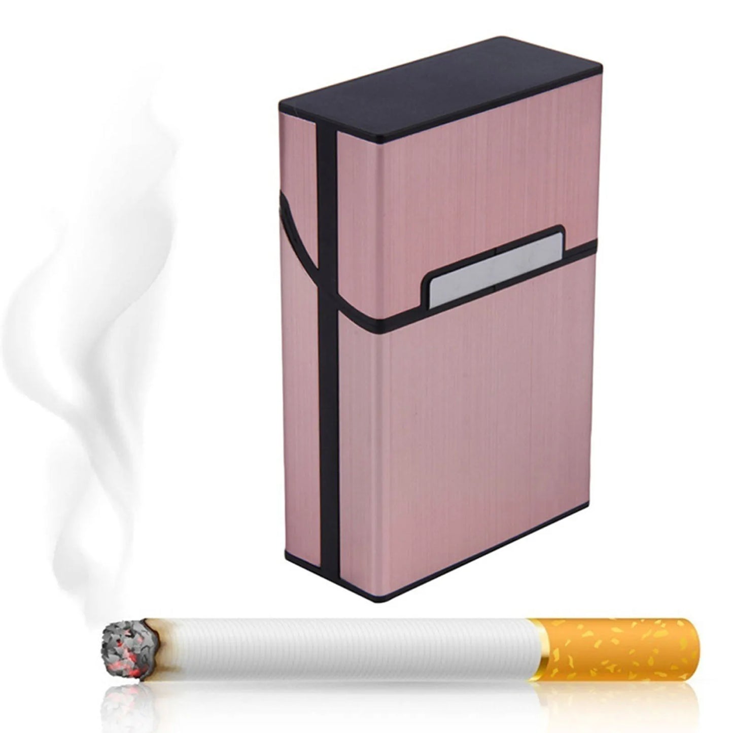 Cigarette Case Storage Container Durable Portable 20 Capacity Cigarette Case for Home & Business Occasions Peaceful Pleasures Health and Wellness