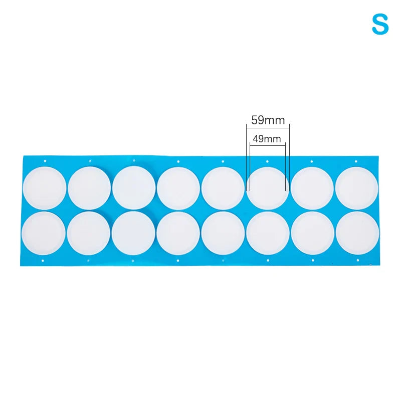 EPTFE Filter Disc Stickers for Mushroom Jar Lids | 59mm & 76mm
