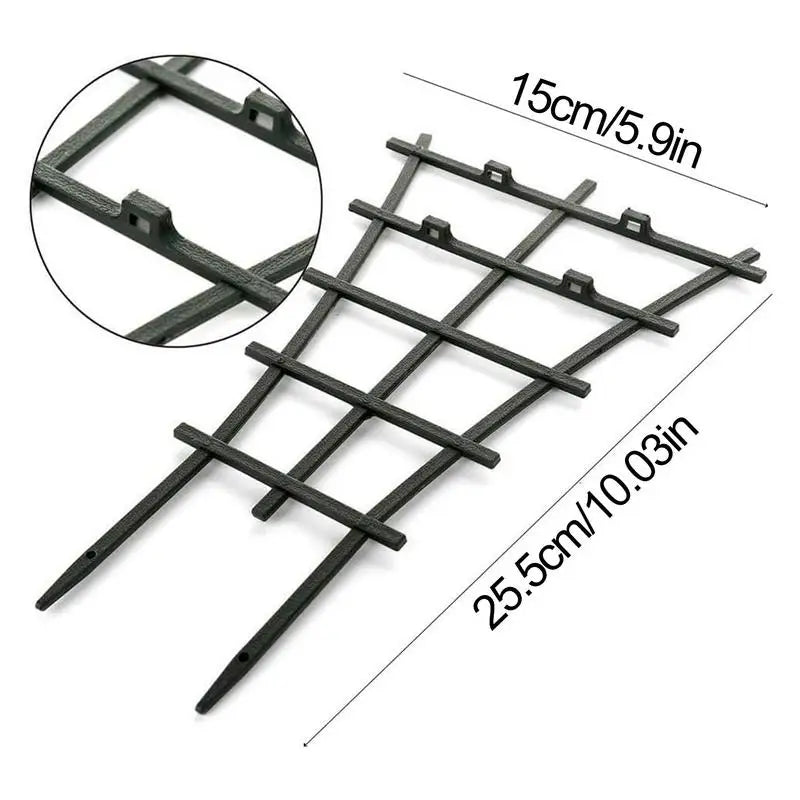 8-Pack Stackable Plant Trellis for Indoor & Outdoor Plants