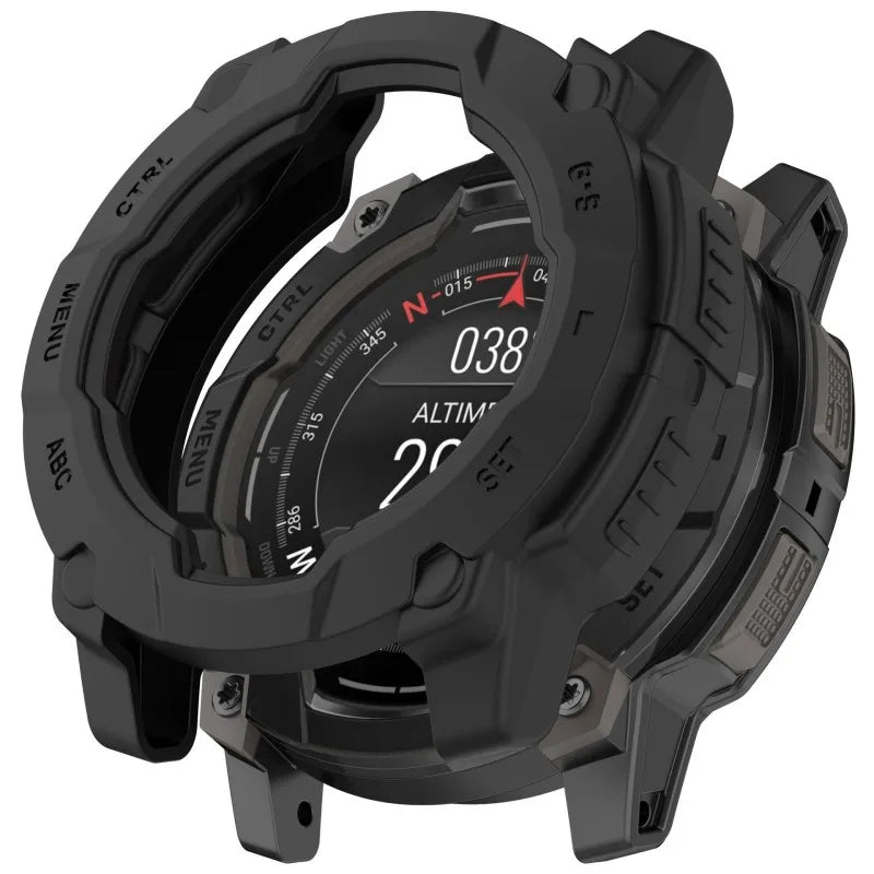 TPU Case for Garmin Instinct 3 45mm 50mm AMOLED Solar Bumper Cover