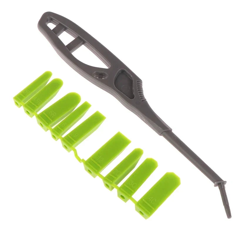 9 In 1 Glass Glue Angle Scraper Sealant Spreader Finishing Tool Kit For Window Ceramics Tile Kitchen Sink Shower Tile Joint Set Peaceful Pleasures Health and Wellness 1pc