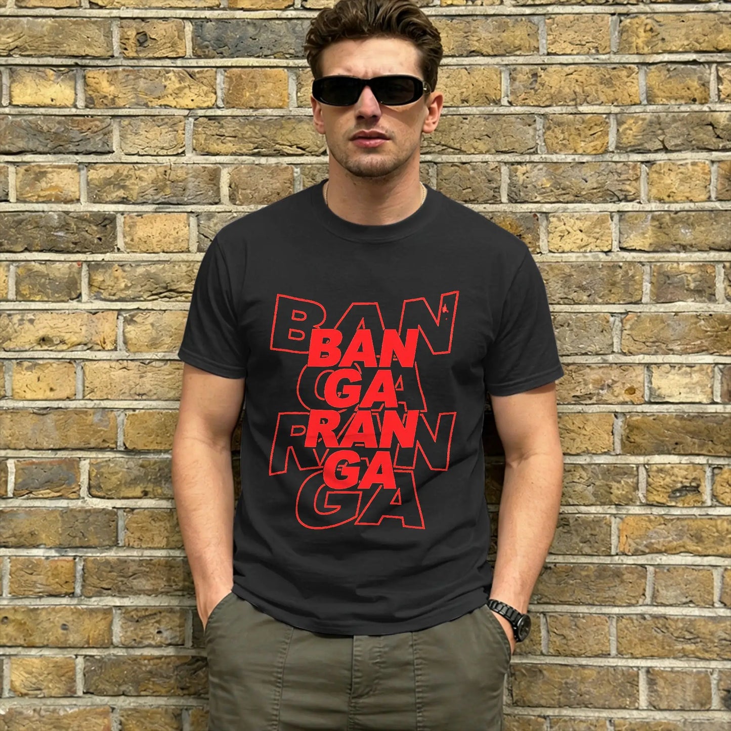 Men Bangaranga T Shirts Bulgaria DARA Eurovisions 2026 Pure Cotton Tops Humor Short Sleeve Round Neck T Shirt Original T-Shirts Peaceful Pleasures Health and Wellness