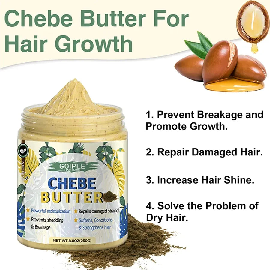 GOIPLE Chebe Hair Conditioner Oil Butter & Powder | Deep Moisture