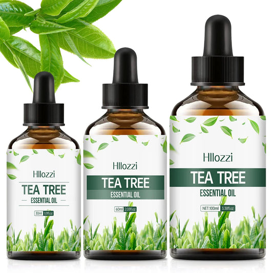 Hllozzi Tea Tree Essential Oil – Nourishing Massage Oil Essential Massage Oil Oasis Select