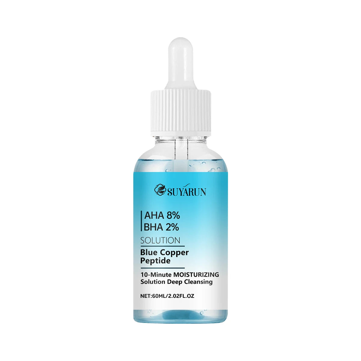 SUYARUN Copper Peptide Serum with Niacinamide & Hyaluronic Acid - Anti-Aging, Firming & Repair Face Essence for Glowing Skin. Peaceful Pleasures Health and Wellness 60ml