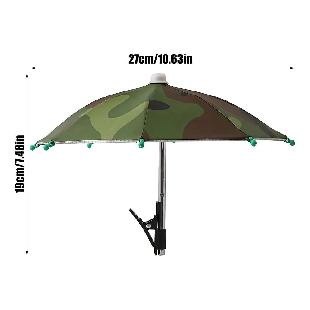 Phone Umbrella Clip – Anti-Glare Sunshade for Outdoor Use
