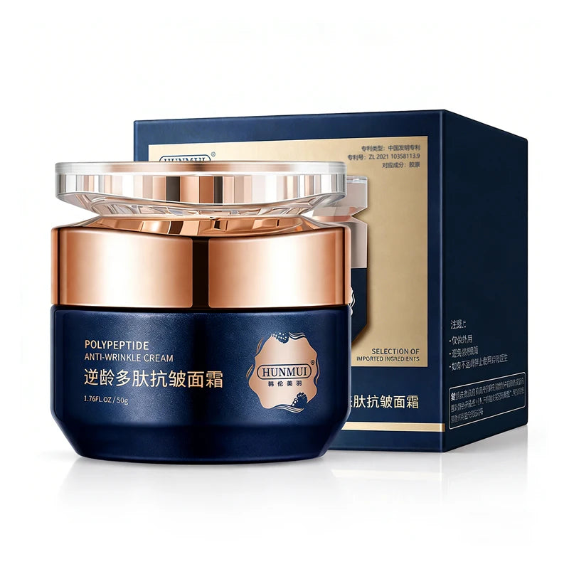 Polypeptide Anti-Wrinkle Firming Anti-Aging Face Cream | Firming Lifting Moisturizer | Wrinkle Reduction | 24H Hydration Peaceful Pleasures Health and Wellness 1pcs