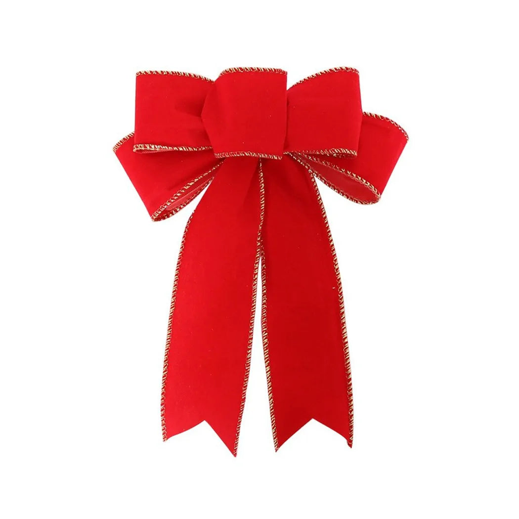 Cloth Bowknot Ribbon – Christmas Tree & Holiday Decor