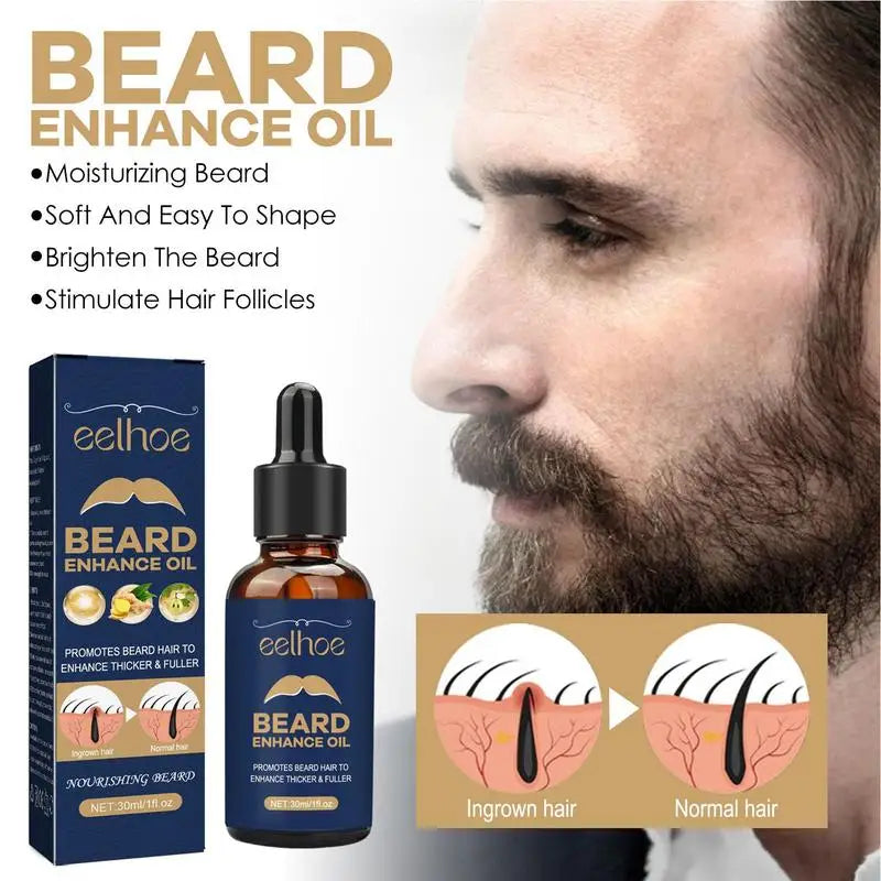 Beard Growth Oil & Leave-In Conditioner for Men – 30ml