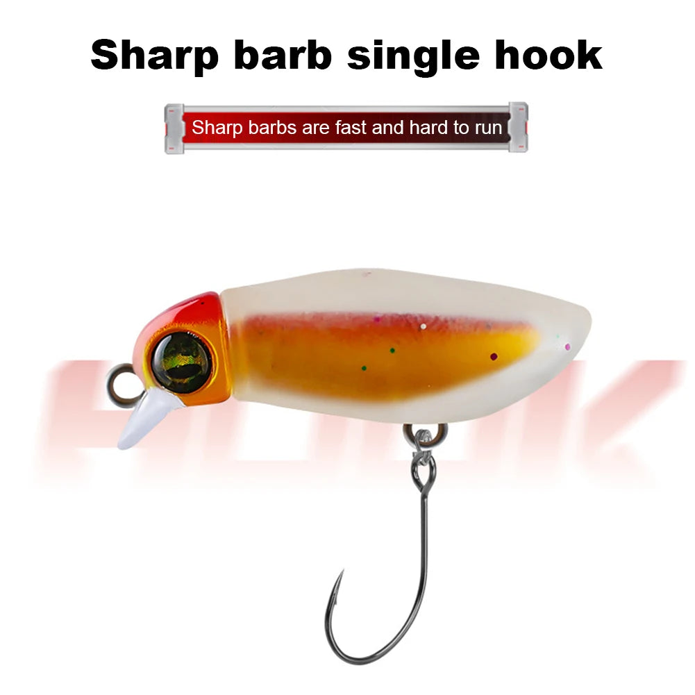 Mini Soft Plastic Fishing Lures – Trout & Perch Bait 5 Colors Peaceful Pleasures Health and Wellness
