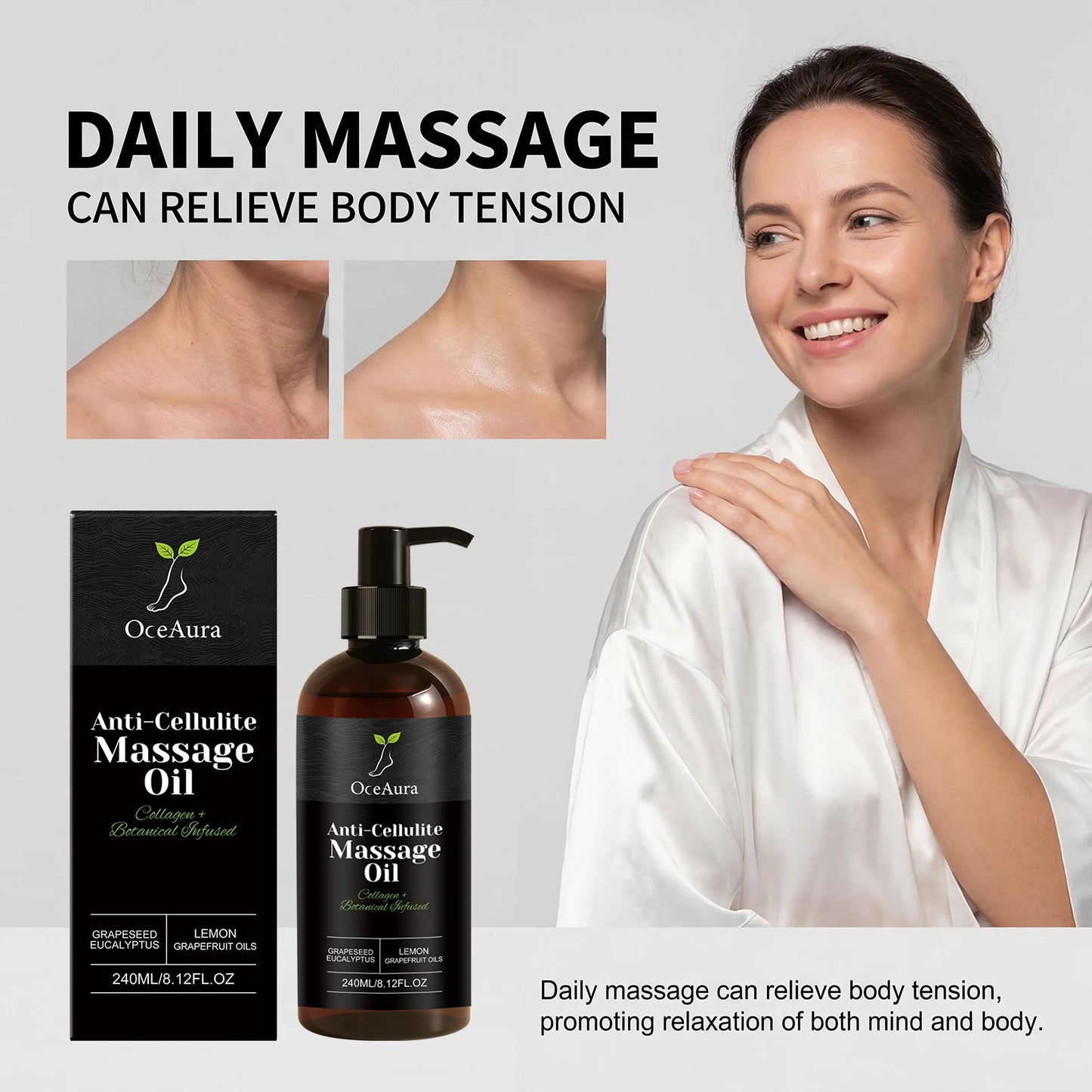 Collagen Firming Body Oil – Thigh Tightening & Nourishing