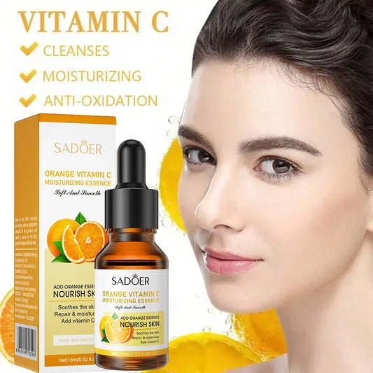 SADOER Vitamin C & Hyaluronic Acid Face Serum 15ml Vitamin C Face Serum Oasis Select