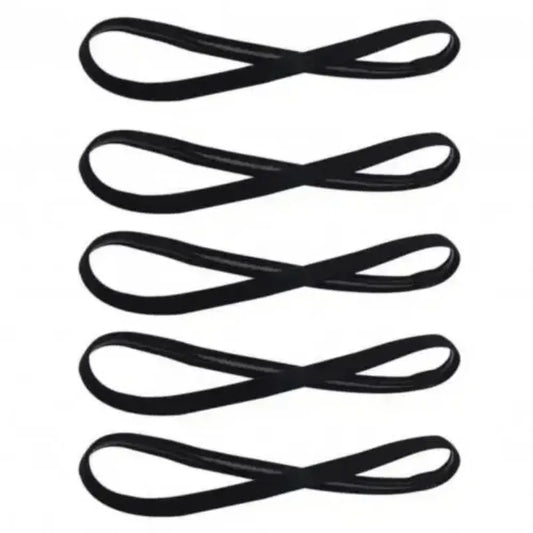 5pcs Elastic sweat hairband Yoga Running Fitness Headband Thin Sports Ladies Men Hairband Anti-skid Hair Decoration Peaceful Pleasures Health and Wellness