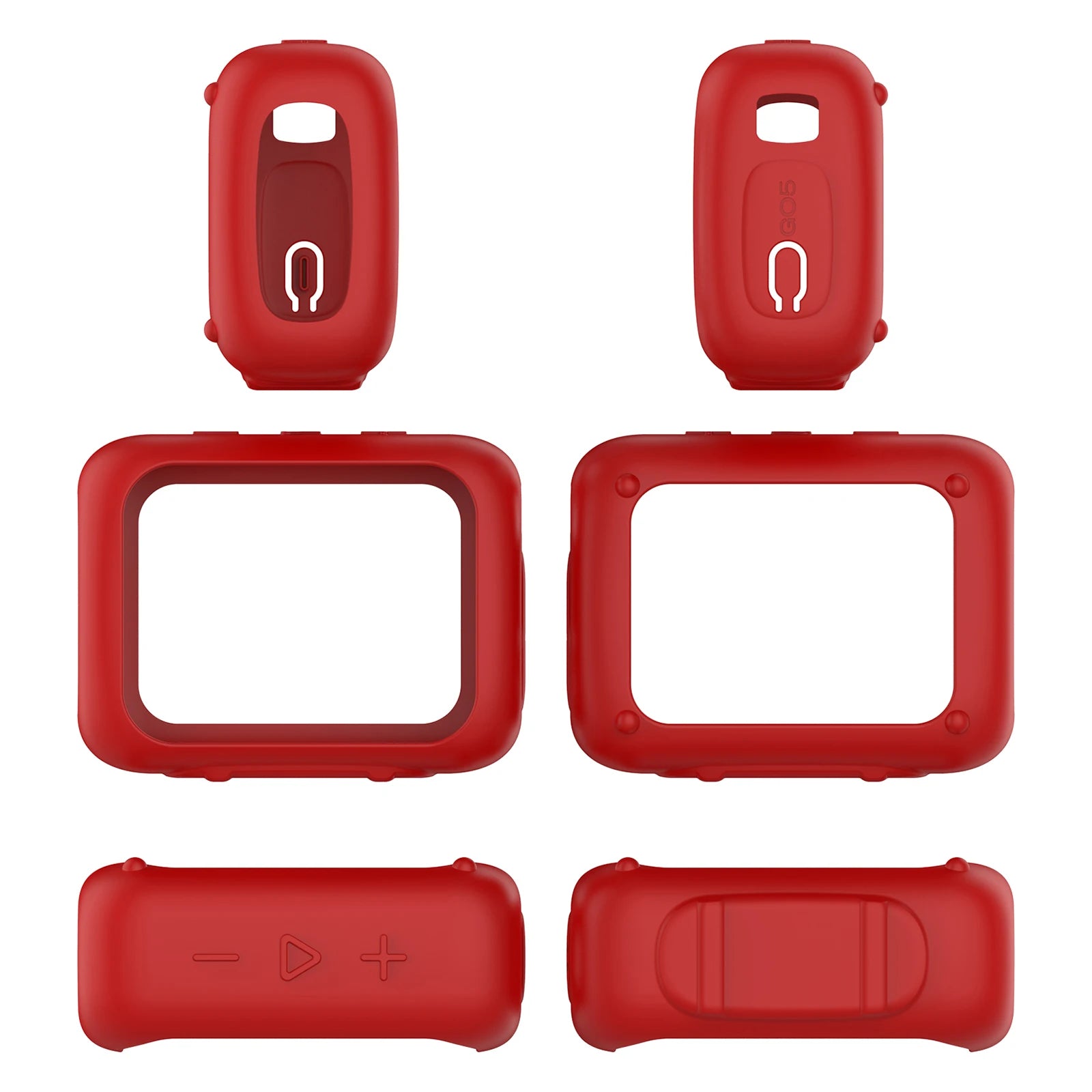 Silicone Speaker Case Waterproof Soft Anti Drop Protective Case Shockproof Protective Skin Case for GO5 Portable Speaker Peaceful Pleasures Health and Wellness