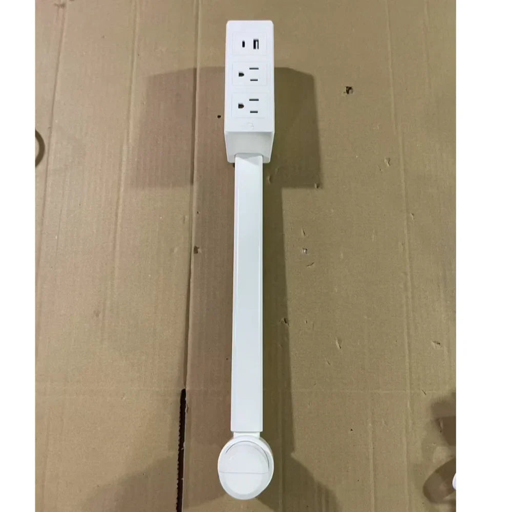 180° Rotating Outlet Extender with USB-C, USB-A & 2 AC Ports