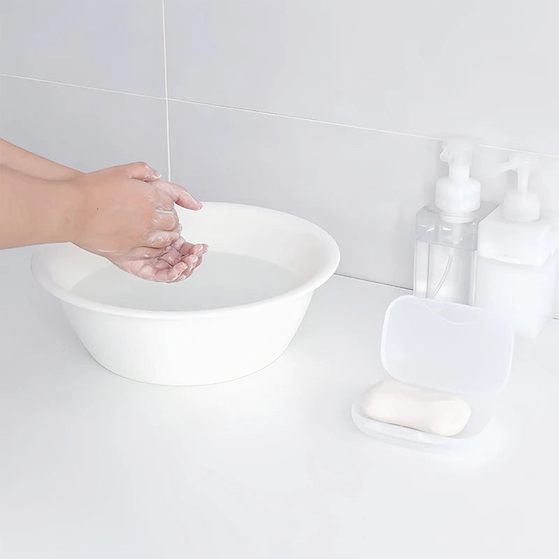 Portable Travel Soap Box – Waterproof Plastic Case with Lid