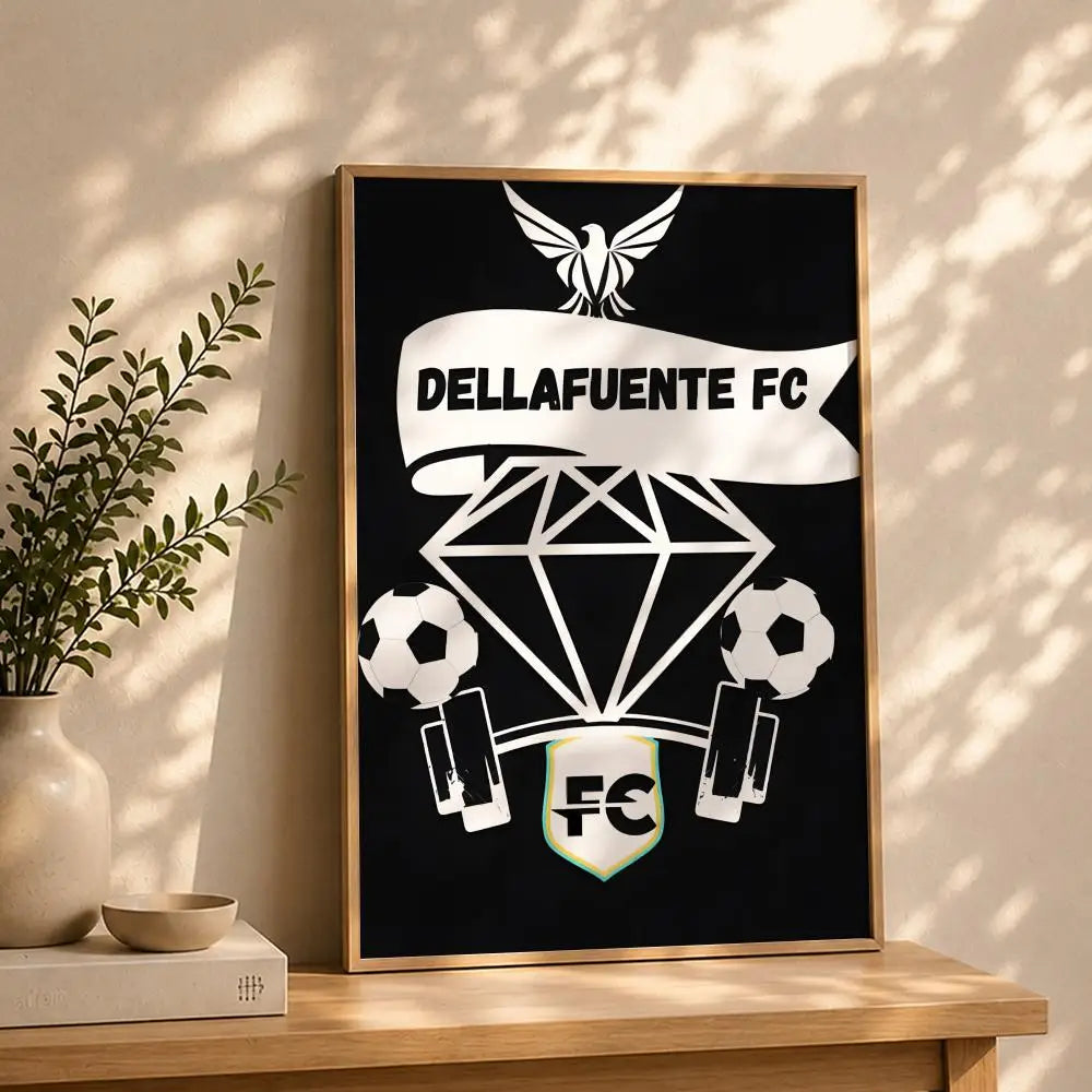 Dellafuentes Singer HD Poster | Self-Adhesive Waterproof Wall Art Music Wall Poster Peaceful Pleasures Health and Wellness White7 50X70cmNoframe
