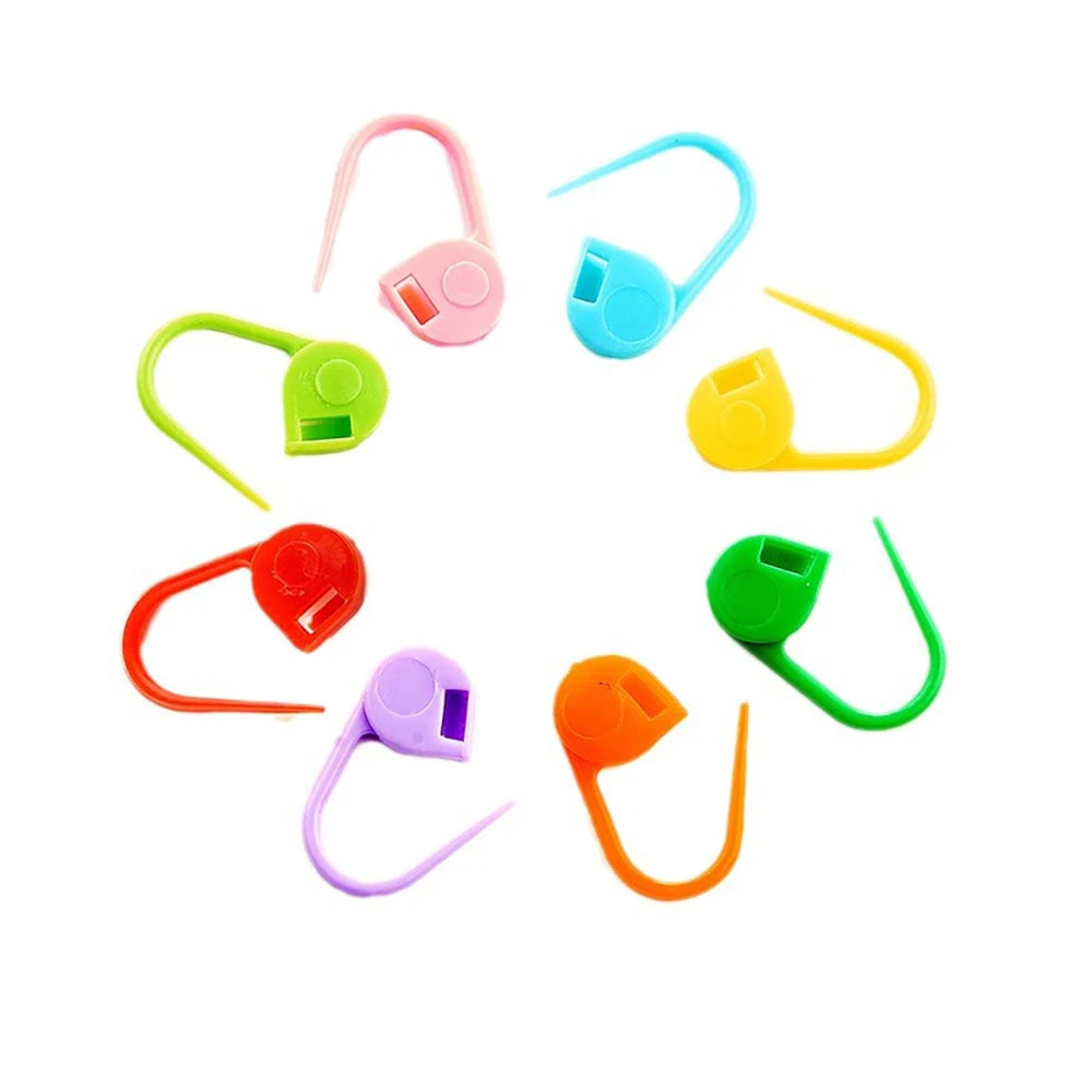 120 Colorful Marker Buckle Yarn Weaving Counting Handmade DIY Sweater