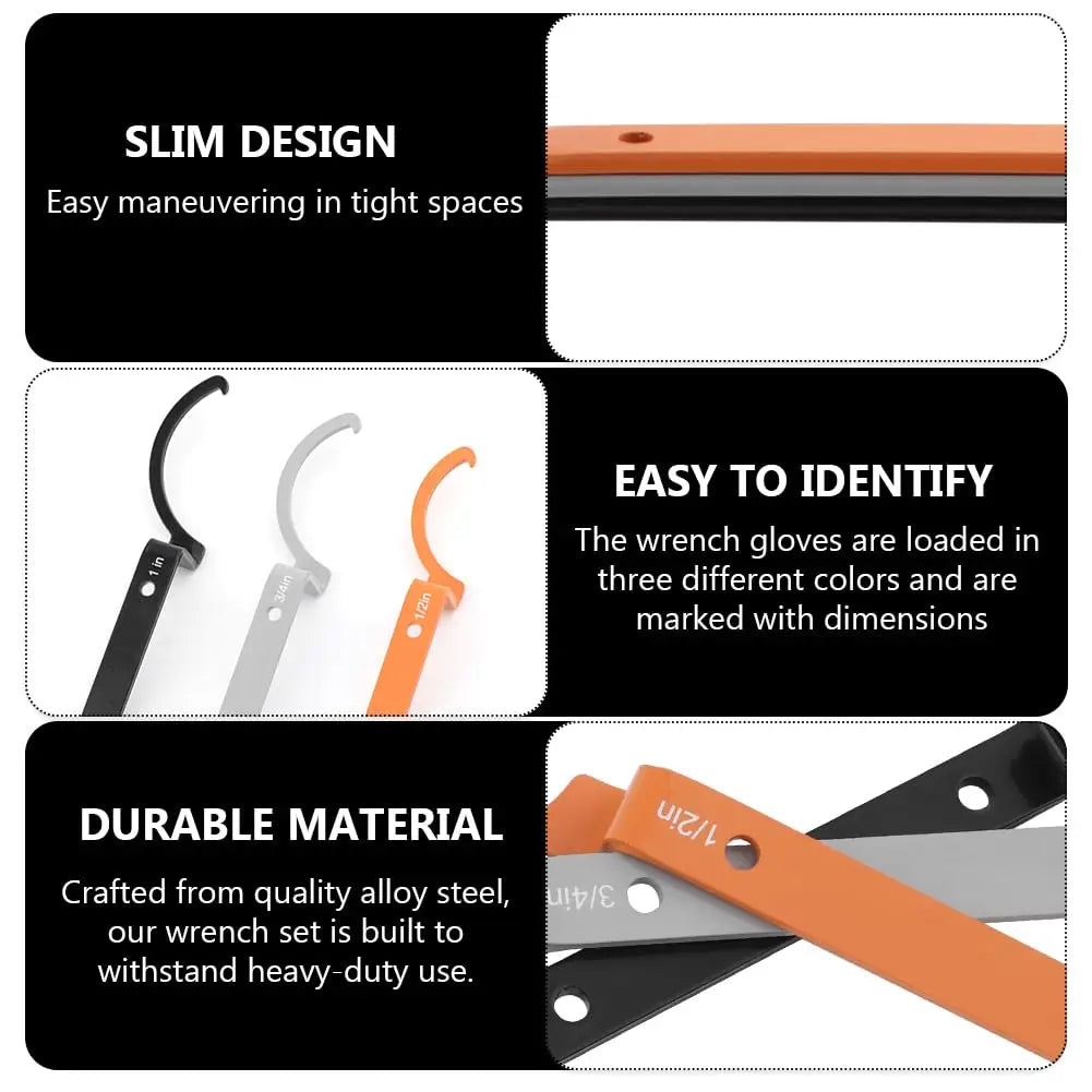 1 3 Conduit Lockout Wrench C-shape Alloy Steel Tight Spaces